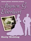 Hasty Wedding by Mignon G. Eberhart eBook